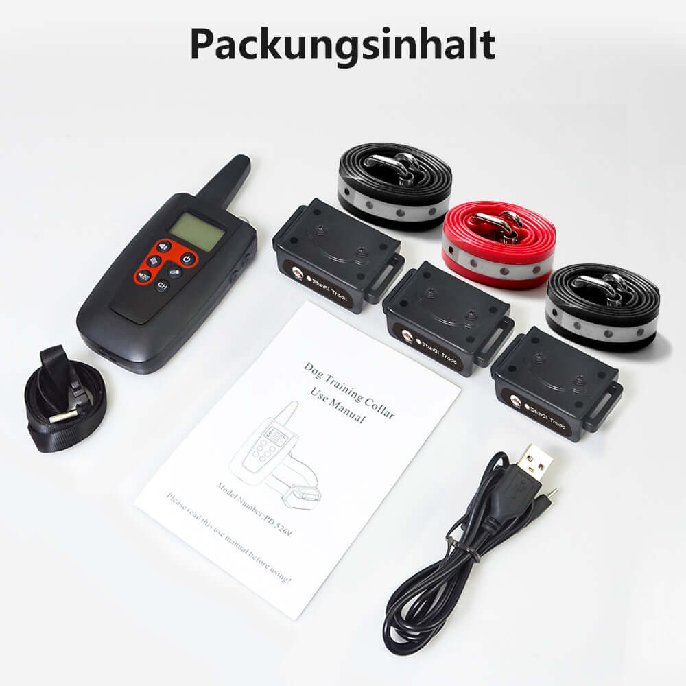 526-3 Vibrationshalsband für 3 Hunde